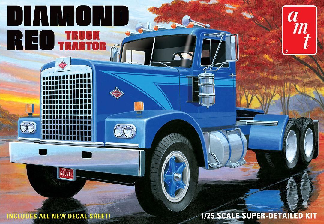 AMT 1/25 Diamond Reo Truck Tractor