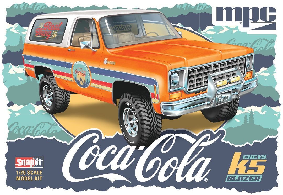 MPC 1/25 Chevy K5 Blazer Super Snap Coca Cola