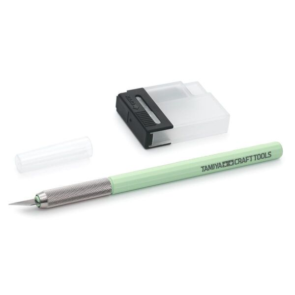 Tamiya Modelers Knife Mint Green Handle
