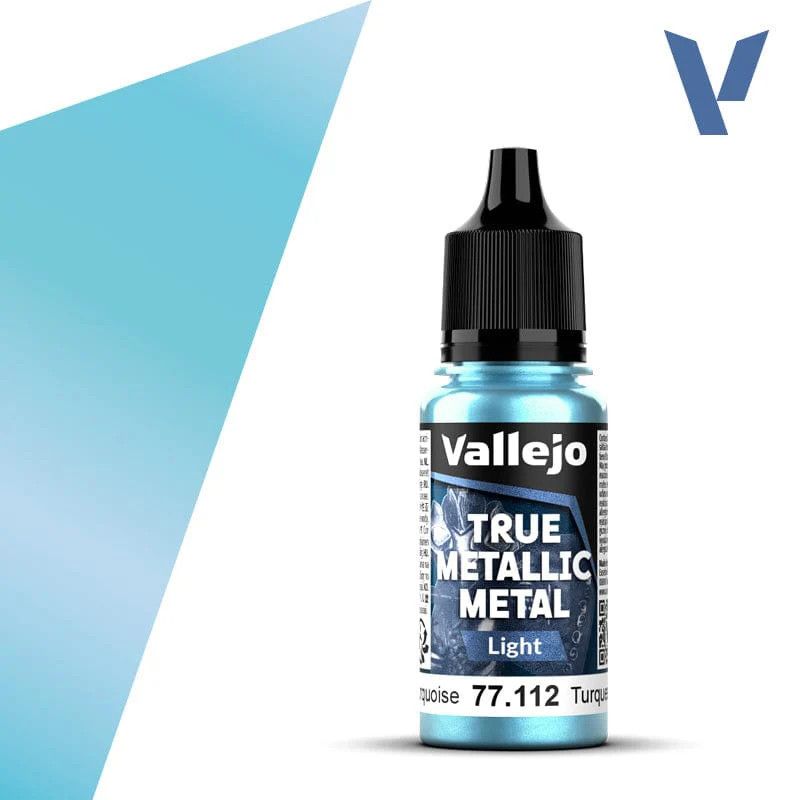Vallejo True Metallic Light Hydra Turquoise 18ml