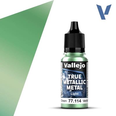 Vallejo True Metallic Light Dusken Green 18ml