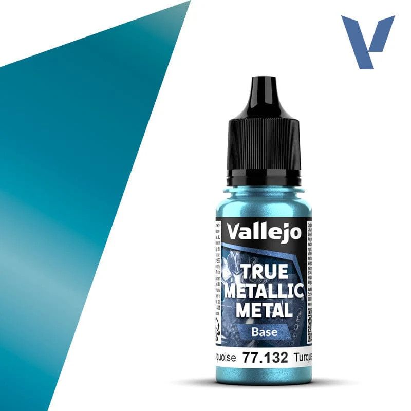 Vallejo True Metallic Base Hydra Turquoise 18ml