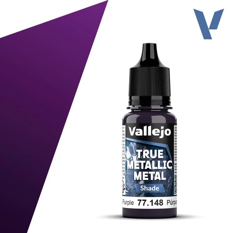 Vallejo True Metallic Shade Amethyst Purple 18ml