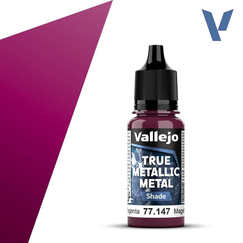 Vallejo True Metallic Shade Crimson Magenta 18ml