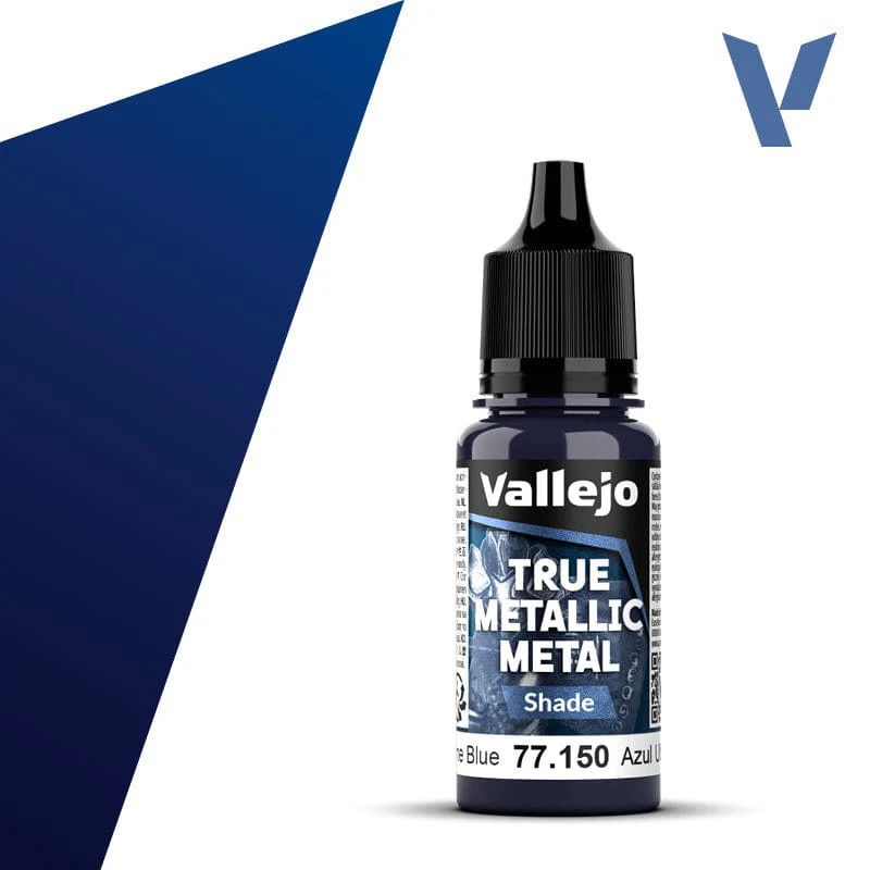 Vallejo True Metallic Shade Ultramarine Blue 18ml
