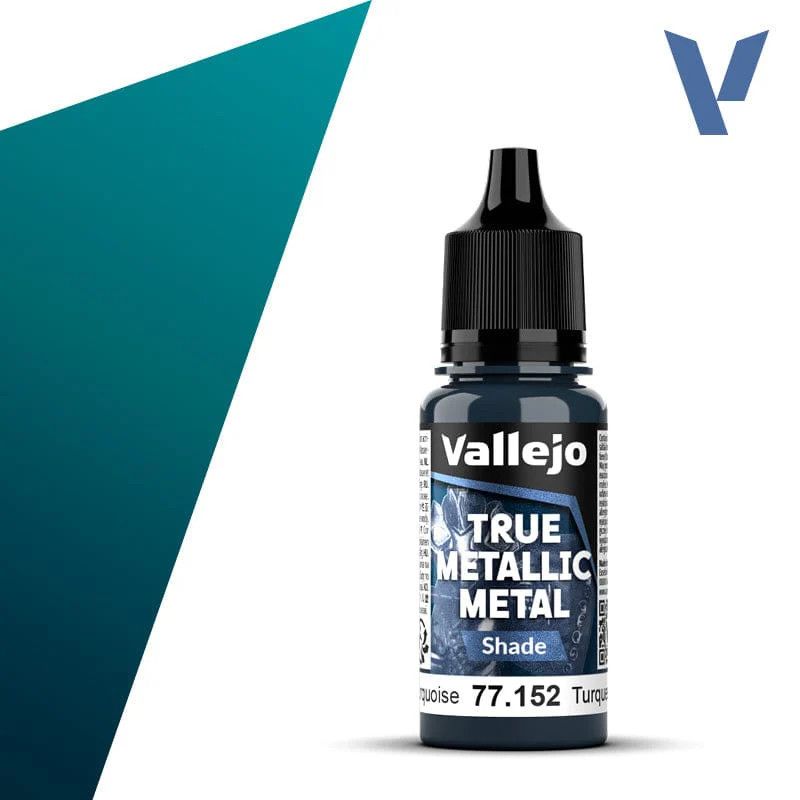 Vallejo True Metallic Shade Hydra Turquoise 18ml
