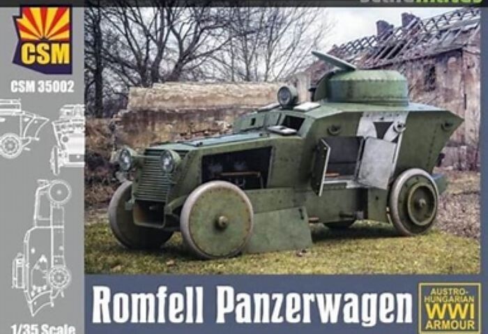 Copper State Models 1/35 Romfell Panzerwagen Austro Hungarian WWI Armour