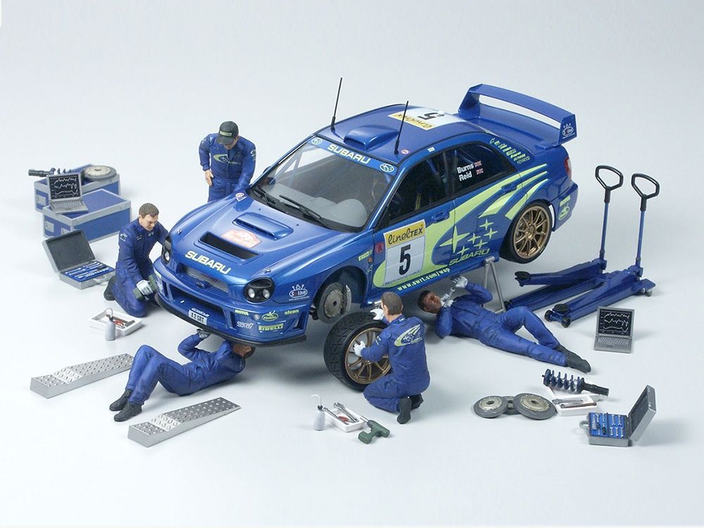 Tamiya 1/24 Rally Mechanic Set