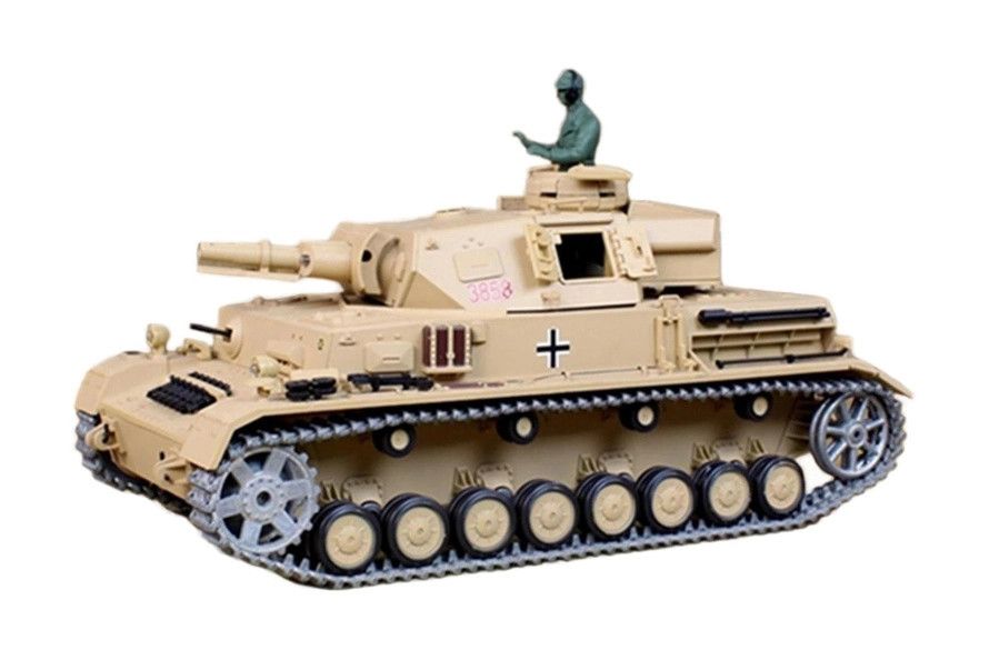 Heng Long 1/16 German Panzer IV F Type RC Medium Tank  Full Pro Trim