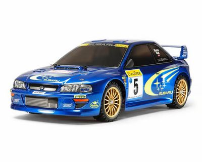 Tamiya 1/10 1999 Subaru Impreza STI Monte Carlo 4WD Electric Rally Car Kit