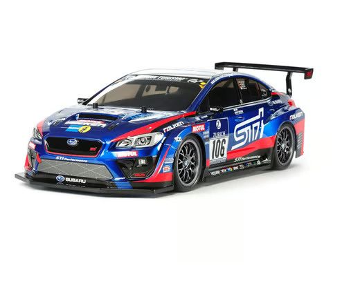 Tamiya 1/10 4WD TT-02 Subaru WRX STI 24h Nurburgring Electric Touring Car