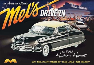Moebius 1/25 Mels Drive-In 1952 Hudson Hornet