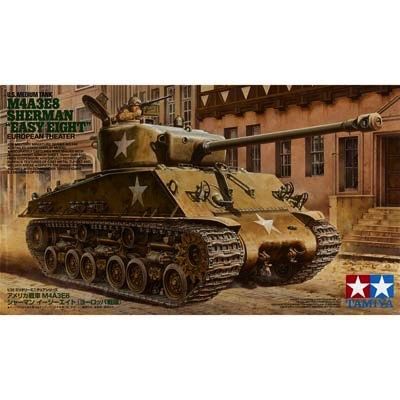 Tamiya 1/35 US Medium Tank M4A3E8 Sherman Easy Eight European Theater