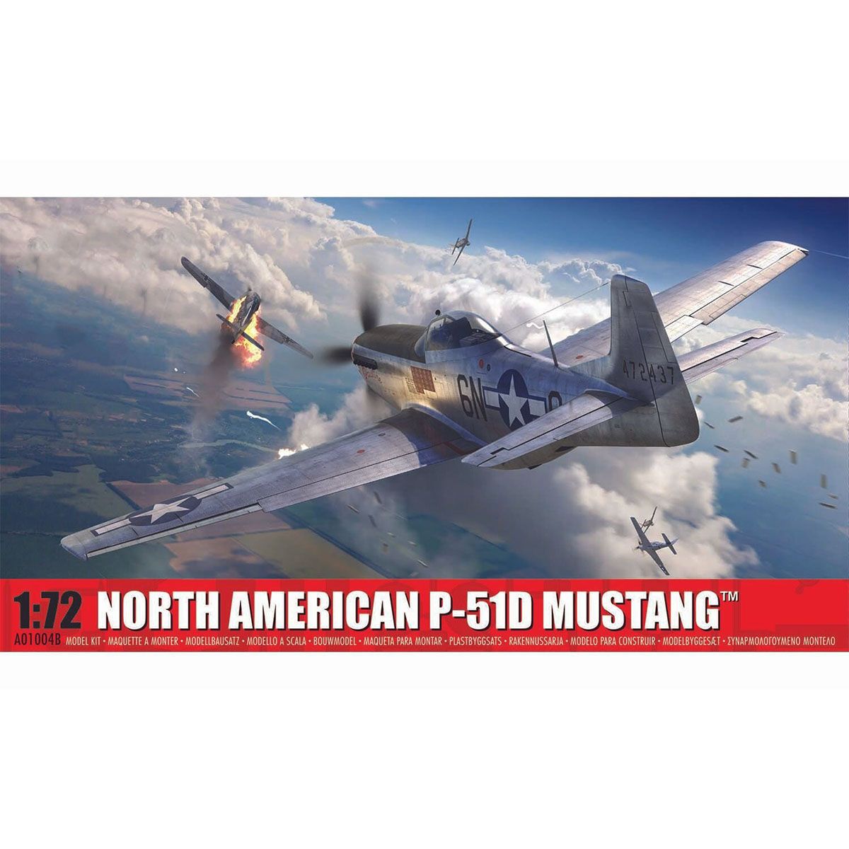 Airfix 1/72 North American P-51D Mustang 101004B