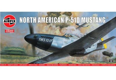 Airfix 1/24 North American P-51D Mustang 2024