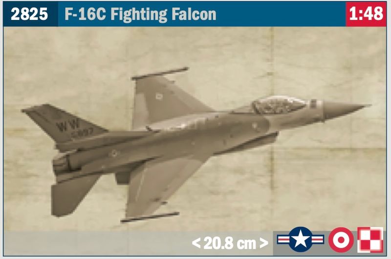 Italeri 1/48 F-16C Fighting Falcon