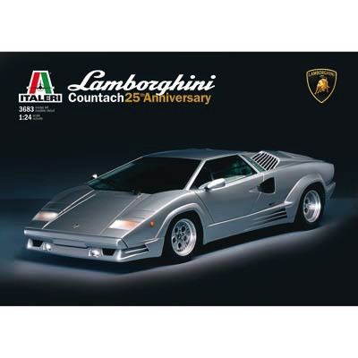 Italeri 1/24 Lamborghini Countach 25th Anniversary