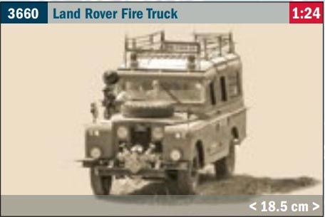 Italeri 1/24 Land Rover Fire Truck