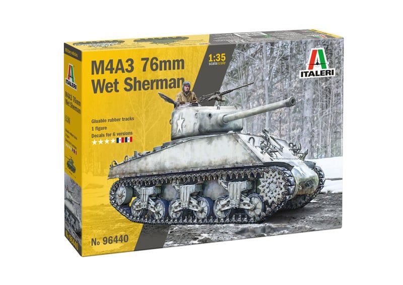 Italeri 1/35 M4A3 76mm Wet Sherman