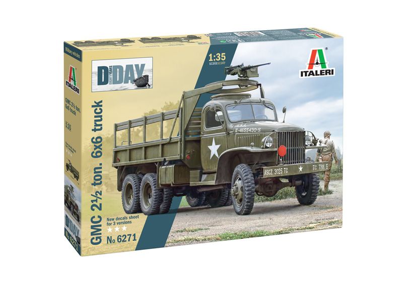 Italeri 1/35 GMC 2 1/2 ton 6x6 Truck