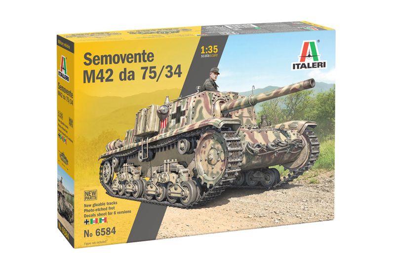 Italeri 1/35 Semovente M42 da 75/34