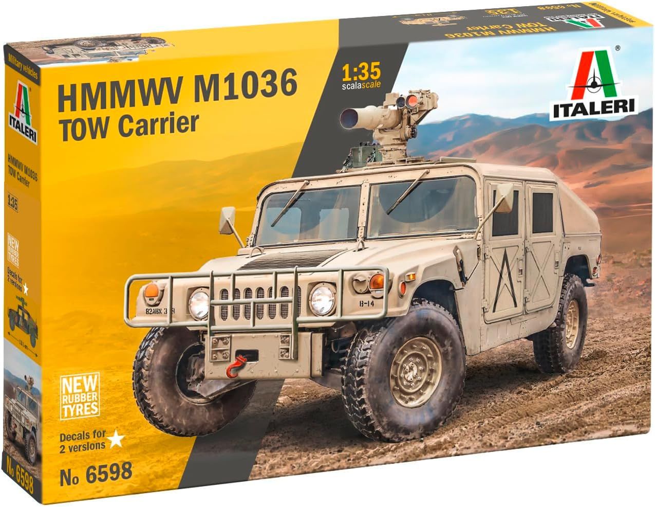 Italeri 1/35 HMMWV M1036 Tow Carrier