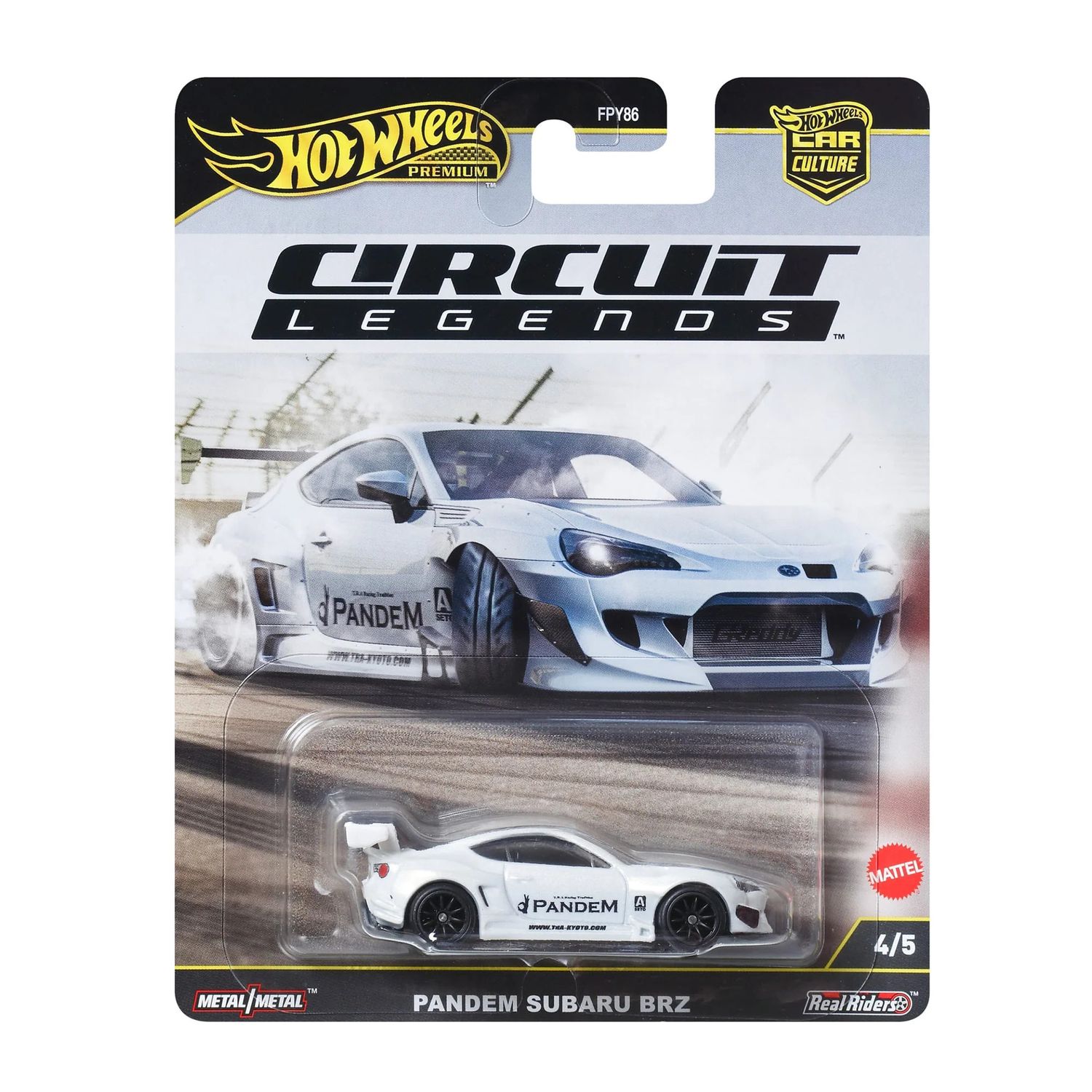 Hot Wheels 1/64 Circuit Legends Pandem Subaru BRZ