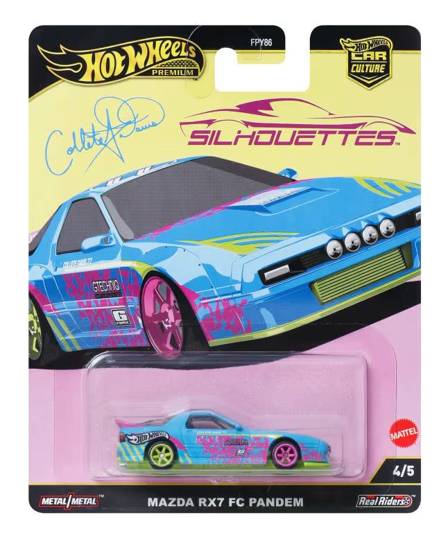 Hot Wheels 1/64 Car Culture Silhouettes Mazda RX7 FC Pandem