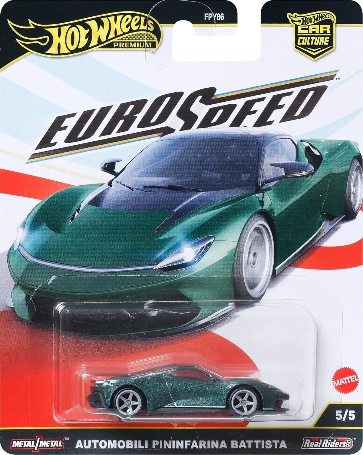 Hot Wheels 1/64 Euro Speed Automobili Pininfarina Battista