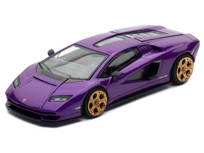 Pop Race 1/64 Lamborghini Countach LPI800-4 Purple