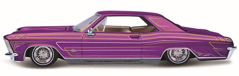 Maisto 1/24 LOWRIDERS 1965 Buick Riviera Purple