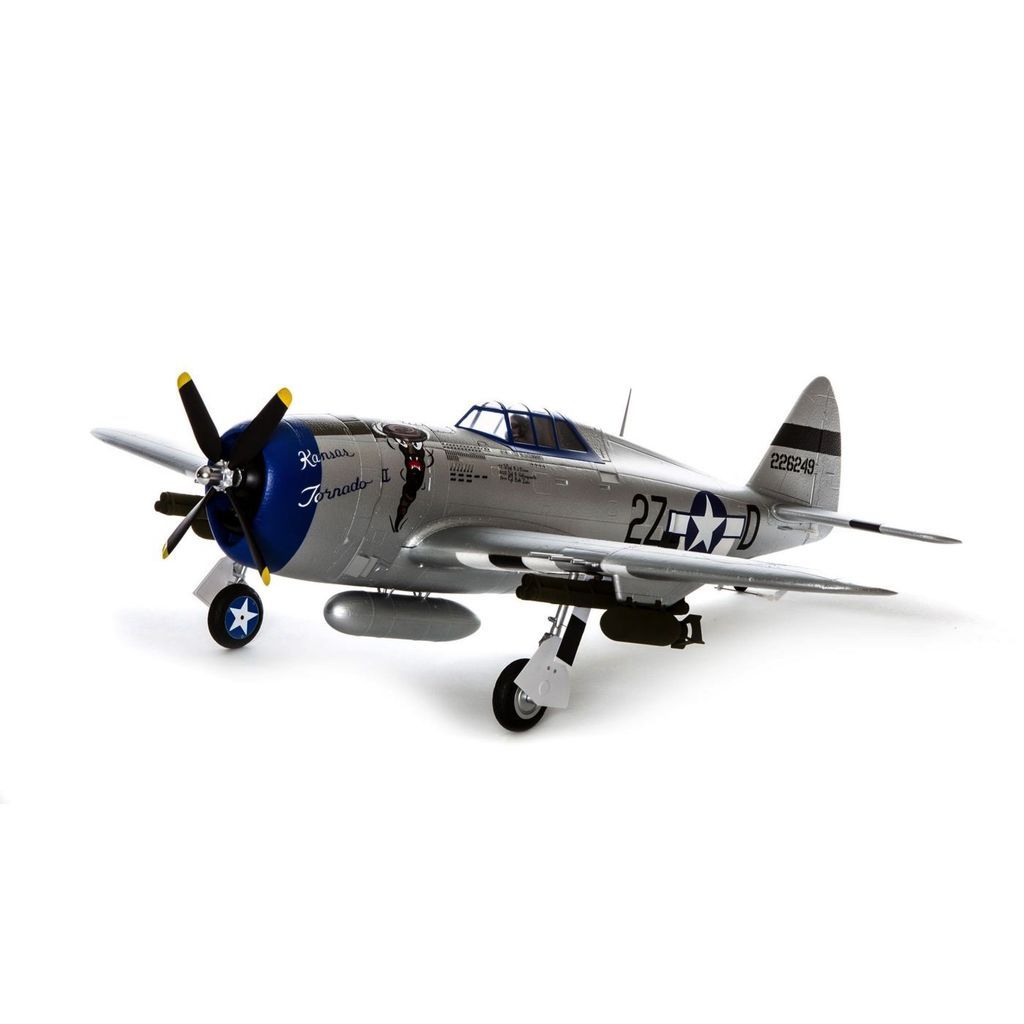 E Flite P-47 Razorback 1.2M BNF Basic