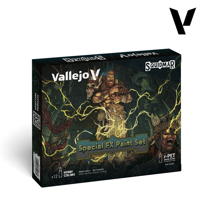 Vallejo Squidmar Special FX 12 Colour Paint Set
