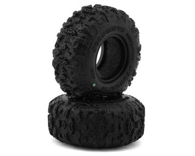 JConcepts Megalithic 1in Micro Crawler 57mm OD Tires Green 2pc