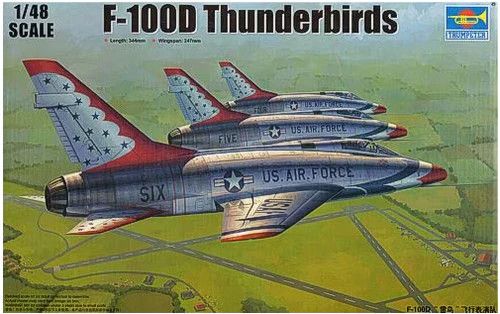 1/48 F-100D Thunderbirds
