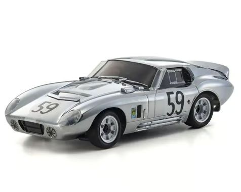 Kyosho First Mini-Z RWD ReadySet with Shelby Cobra Daytona Body Chrome