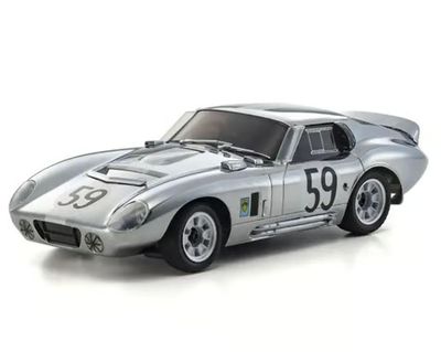 Kyosho First Mini-Z RWD ReadySet with Shelby Cobra Daytona Body Chrome