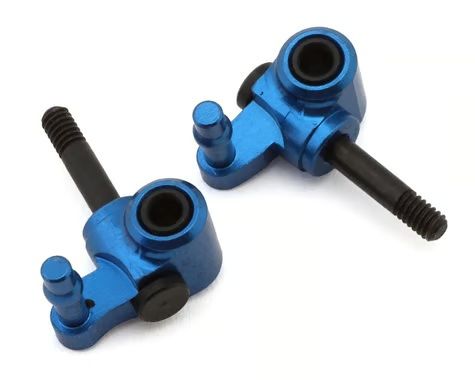 Kyosho Mini-Z MR-03 0 Degree Aluminum Steering Block Set Blue 2pc