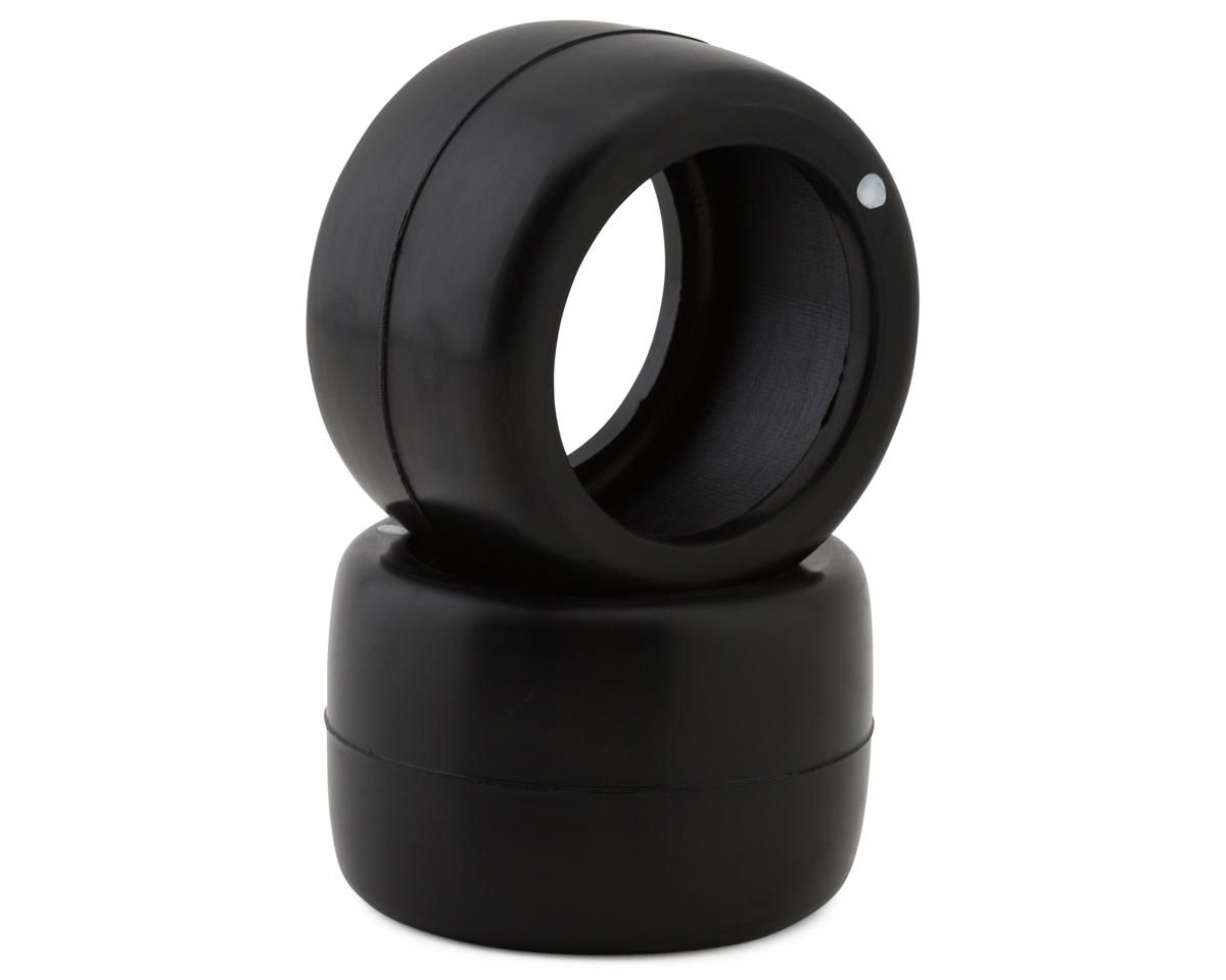 Exotek F1 V2 Rear 22x Rubber Tires (2) (Carpet)