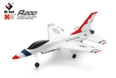 RC Pro A200 F-16B RC Airplane 2.4GHz 2CH RC Flying