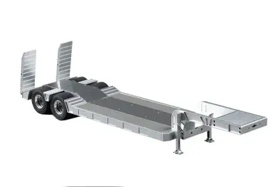 RC Pro 1/14 FULL METAL Flatbed Trailer