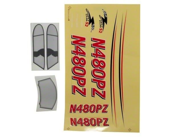 Park Zone Sport Cub Decal Sticker Sheet