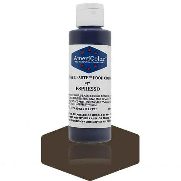 AmeriColor 4.5oz Soft Gel Espresso