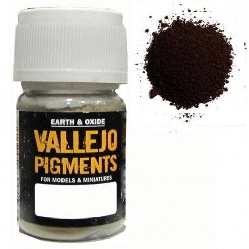 Vallejo Pigments Burnt Umber 30ml
