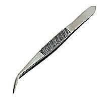Zona Tool 4.5in Curved Point Tweezer
