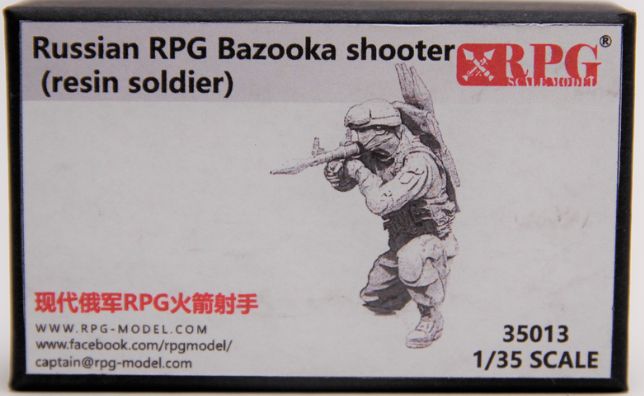 RPG Model 1/35 Russian RPG Bazooka Shooter