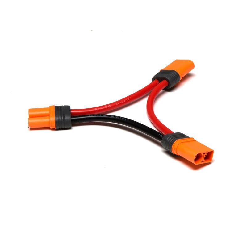 Spektrum Series Harness IC5 Battery with 4in 10AWG Wires