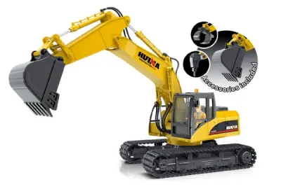 Huina 1/14 2.4G 15 Channel RC Excavator with Accessories