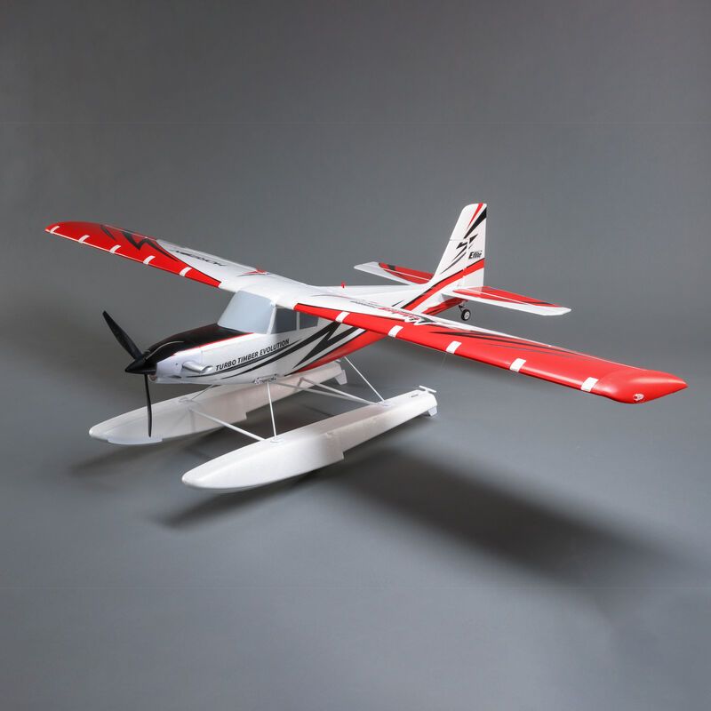 E-Flite Turbo Timber Evolution 1.5m BNF 70Amp Version Includes Floats
