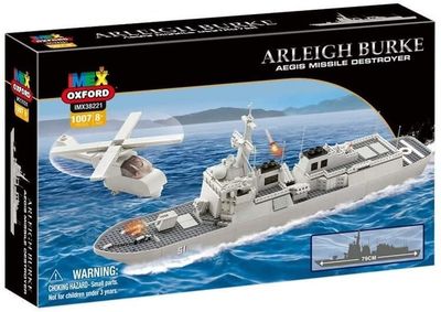 Imex Model USS Arleigh Burke Aegis Destroyer DDG-51 1058 piece